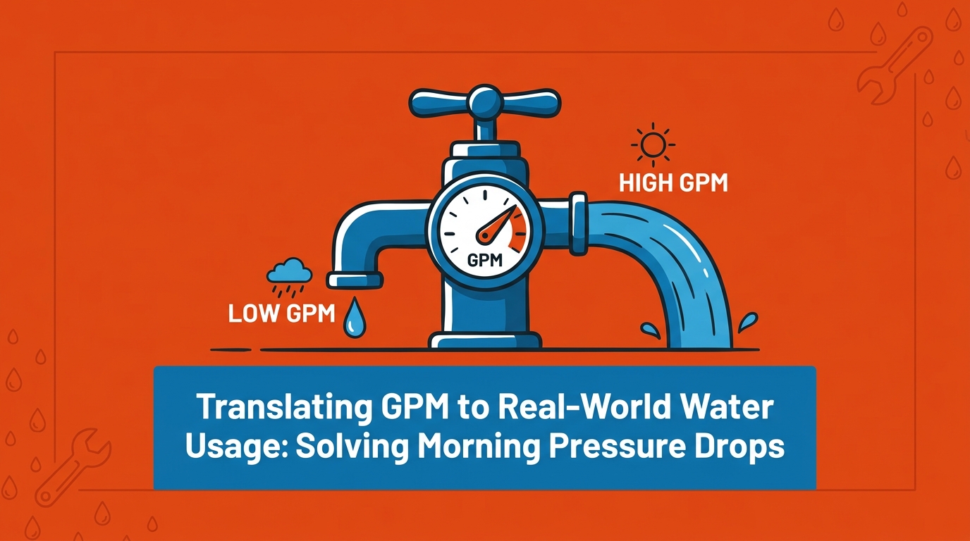 Translating GPM to Real-World Water Usage in Your Home