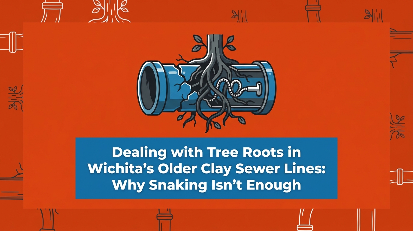 Dealing with Tree Roots in Wichita's Older Clay Sewer Lines