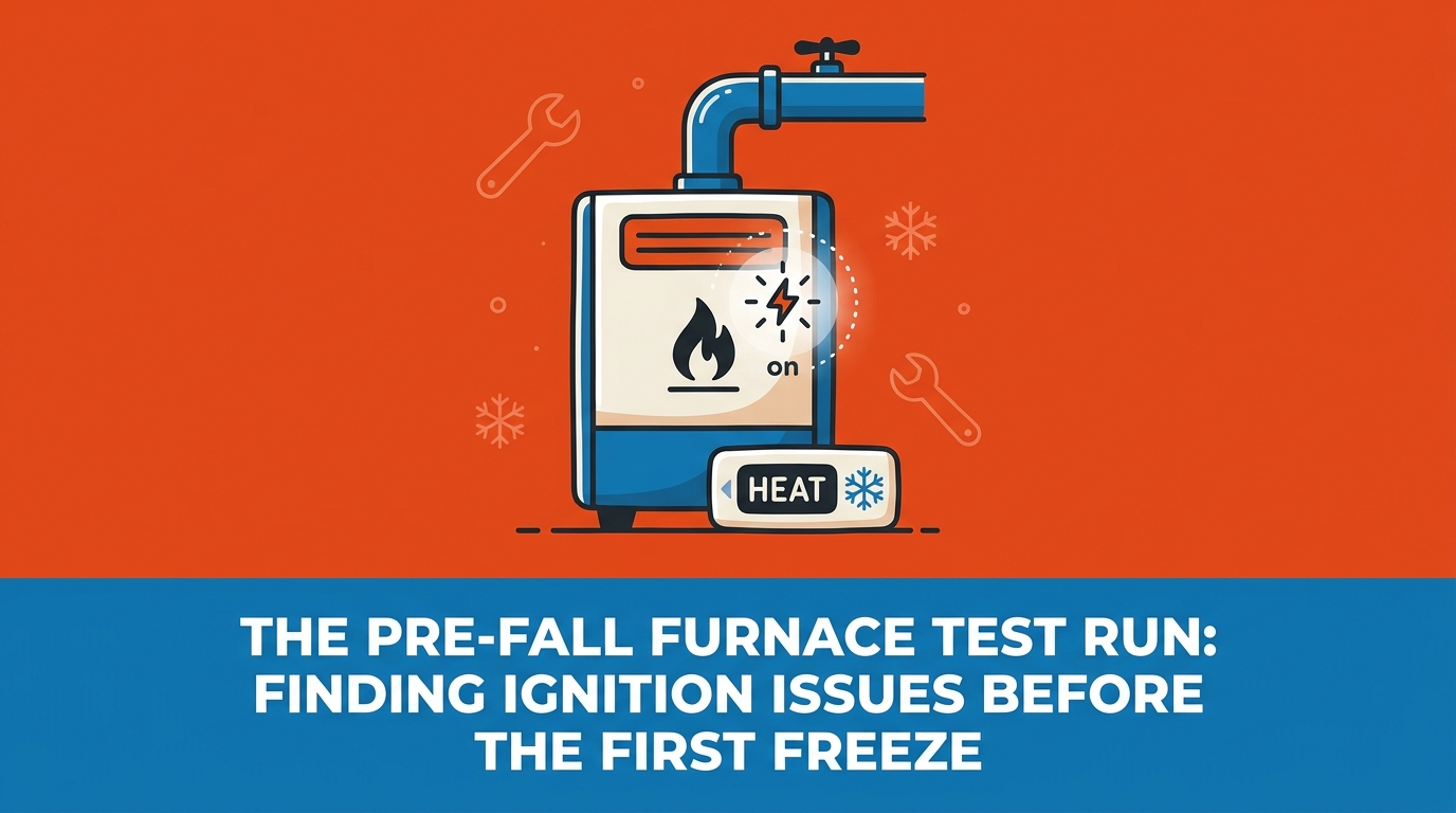 The Pre-Fall Furnace Test Run: Finding Ignition Issues Before the First Freeze