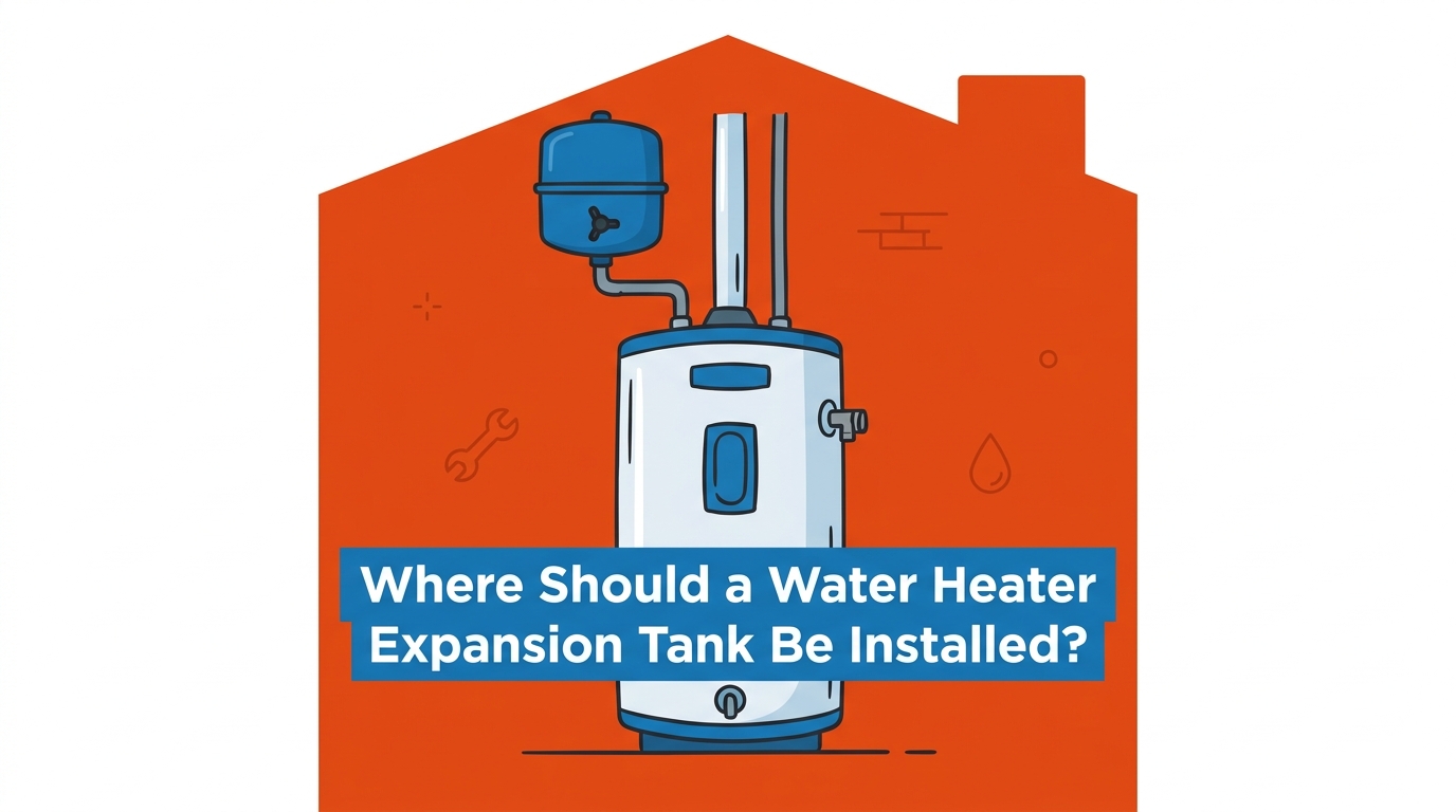 Where Should a Water Heater Expansion Tank Be Installed?