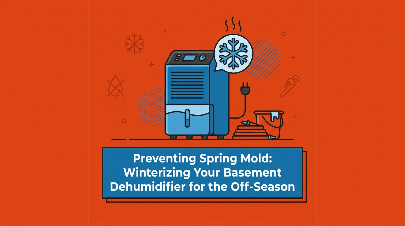 Winterizing Your Basement Dehumidifier for the Off-Season