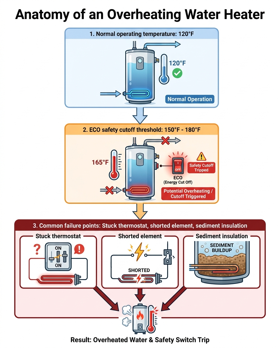 Anatomy of an Overheating Water Heater