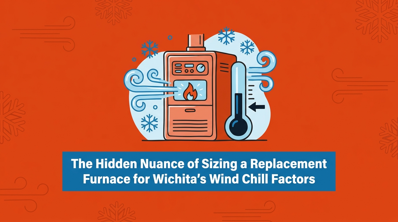 Sizing a Replacement Furnace for Wichita's Wind Chill Factors