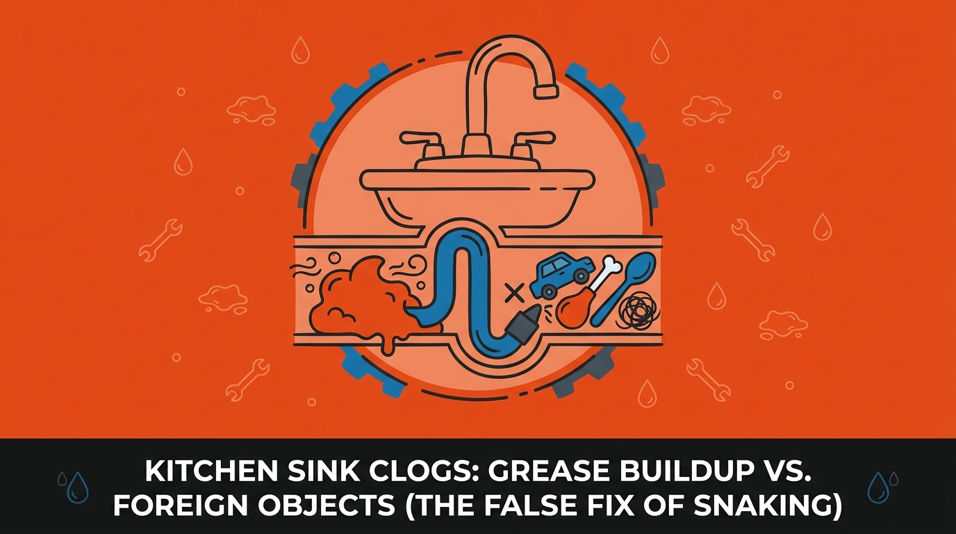 Kitchen Sink Clogs: Grease Buildup vs Foreign Objects