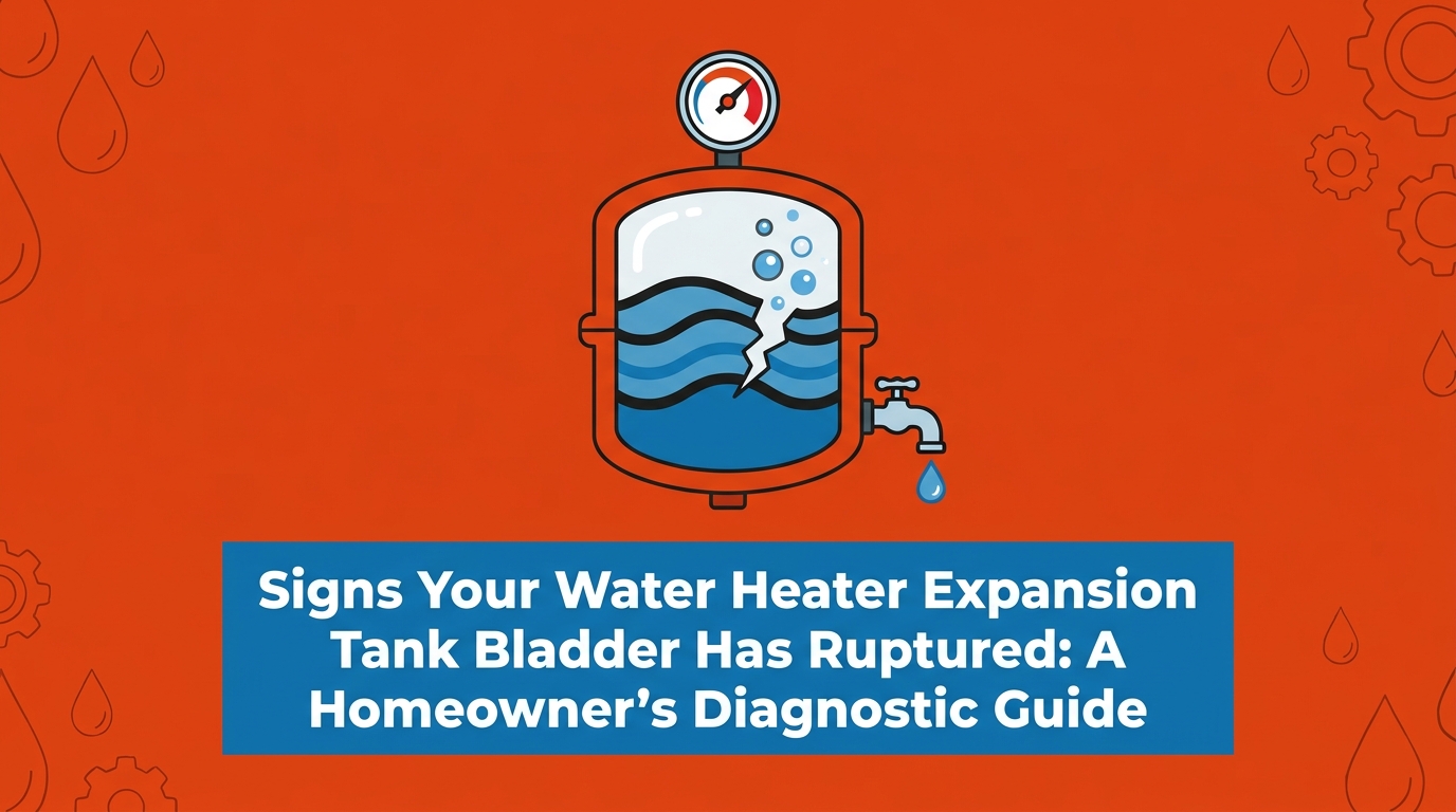 Signs Your Water Heater Expansion Tank Bladder Has Ruptured