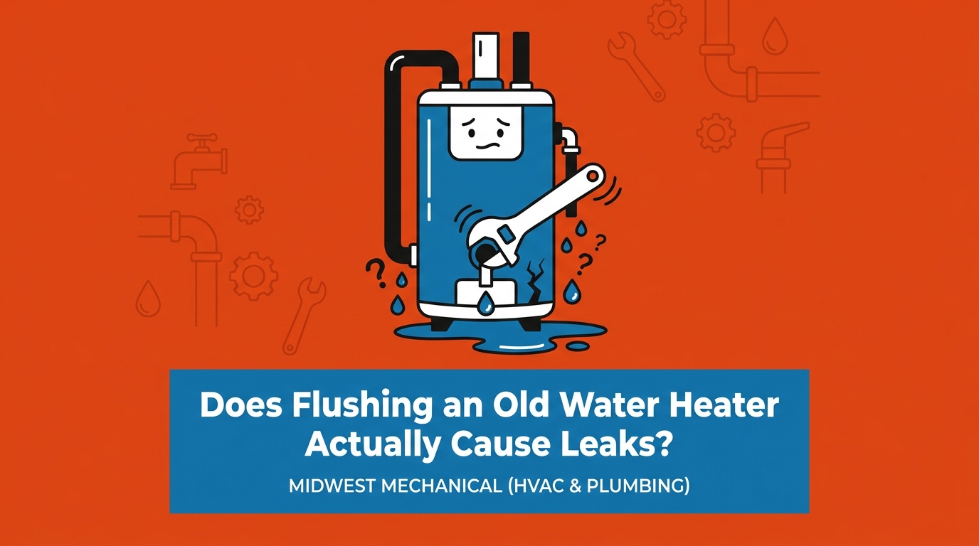Does Flushing an Old Water Heater Actually Cause Leaks?