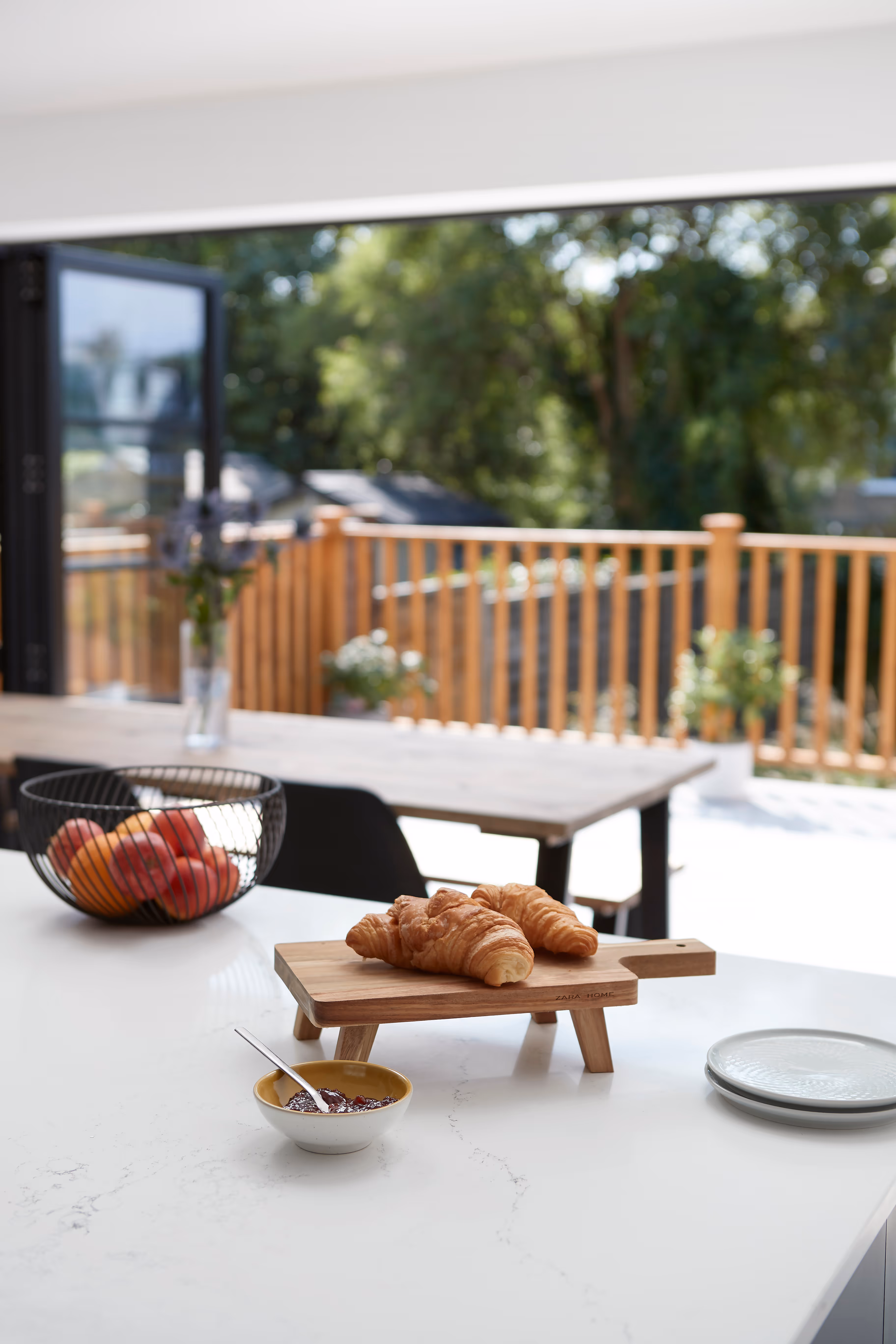 An image of the location kitchen being used