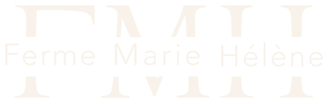 Logo de la ferme Marie Hélène symbolisant un trigramme des lettre F, M et H