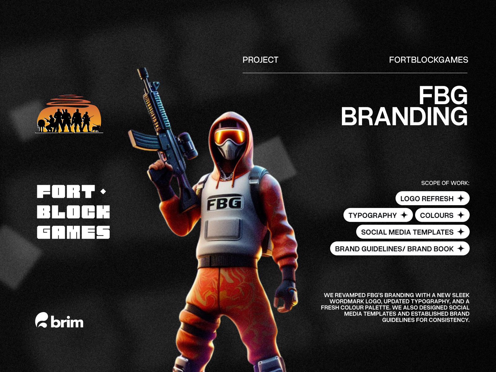 Fort Block Games Branding
