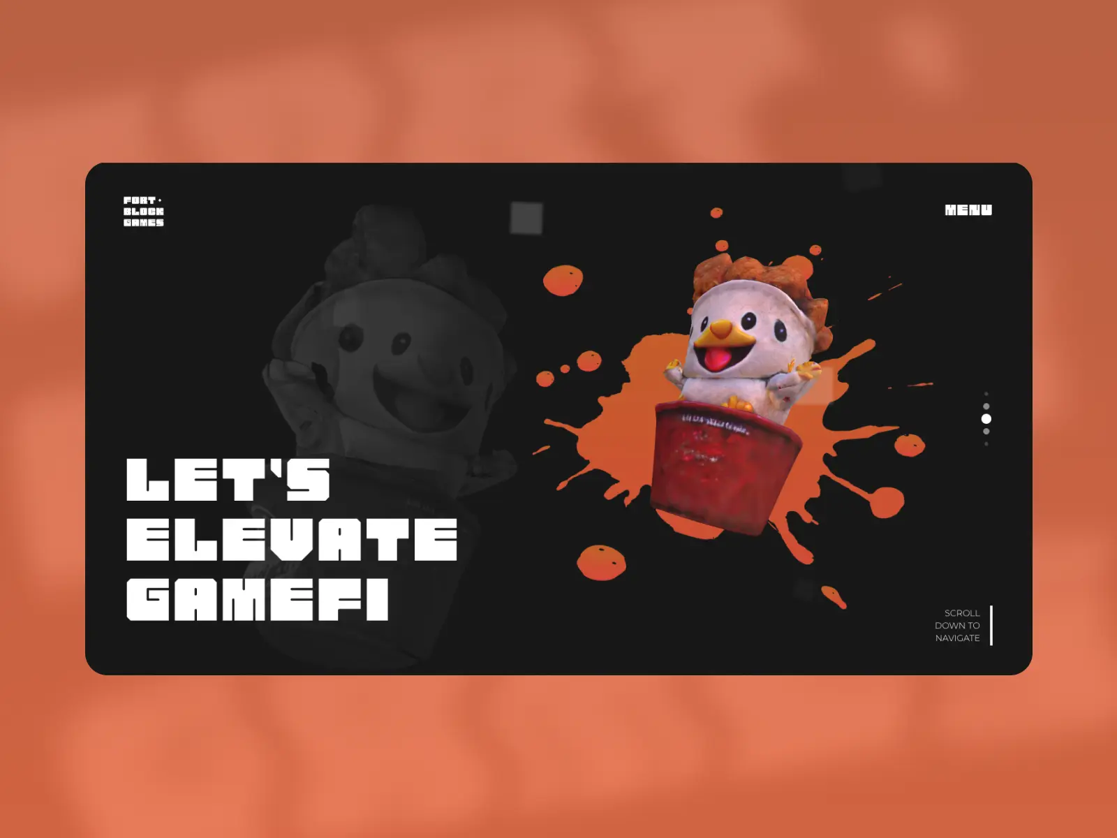 Fort Block Games  Landing Page