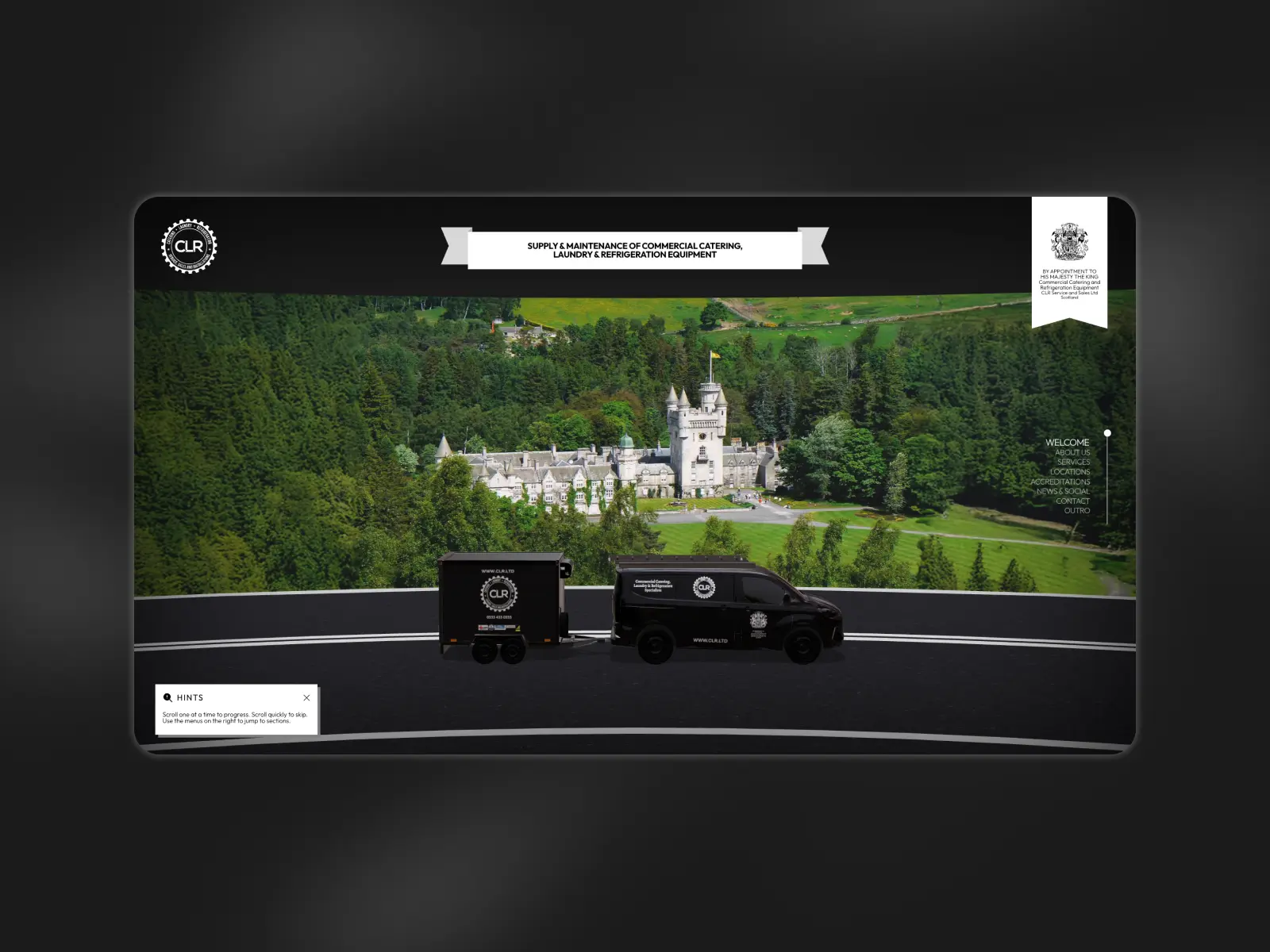 CLR Landing Page