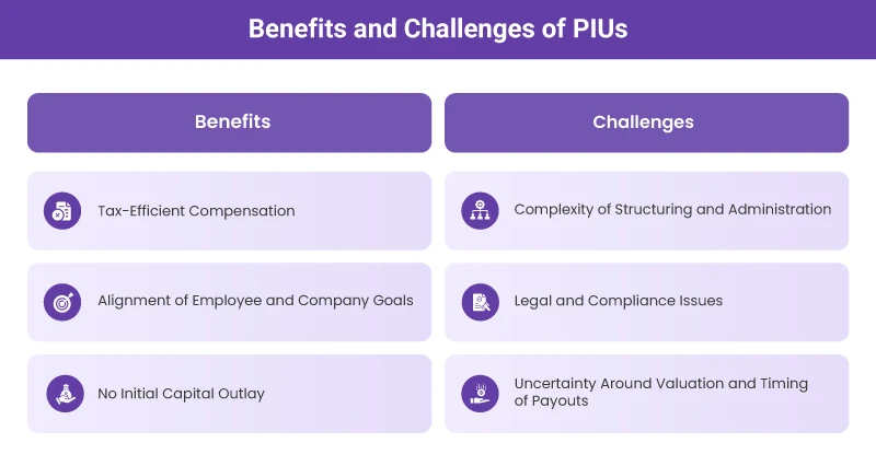 Benefits and Challenges of PIUs