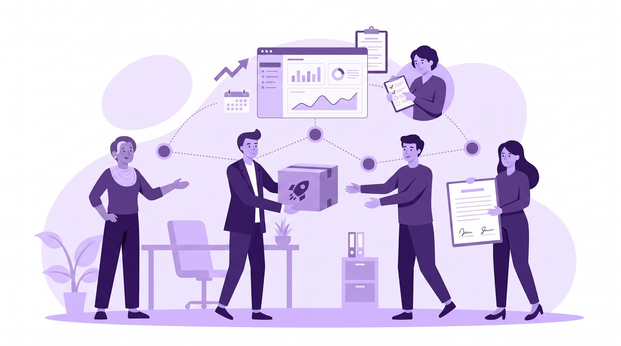 B2B business explained with examples and business models