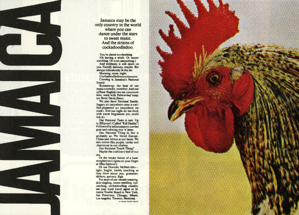 'In Jamaica,' Jamaica, Robert Freson, DDB NY-01