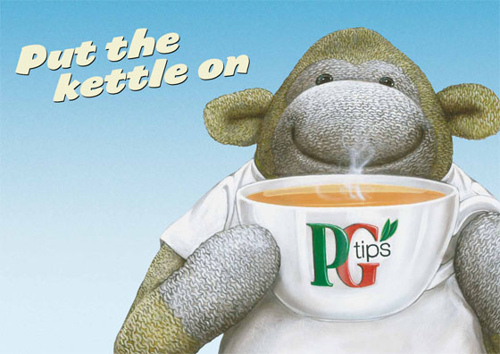 PG tips - Illustration:Bob Venables