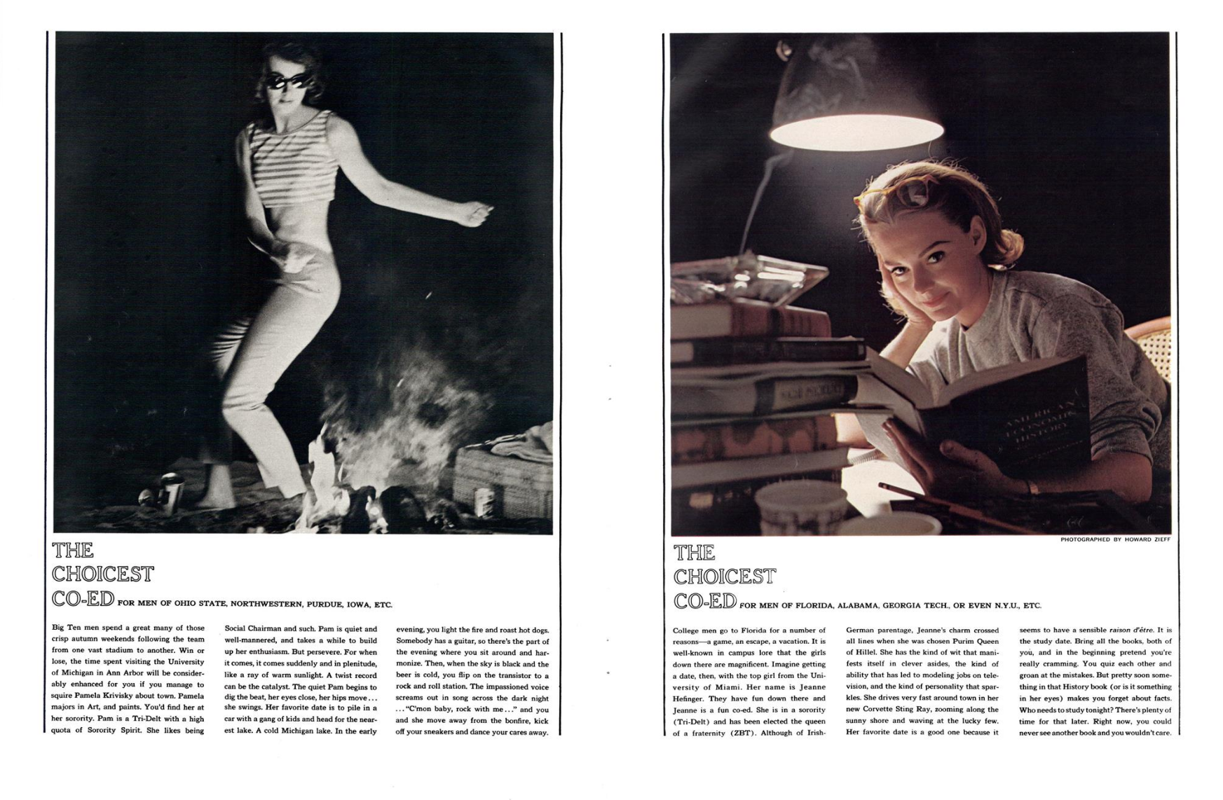 Howard Zieff 'Co-Ed 2 1', Esquire