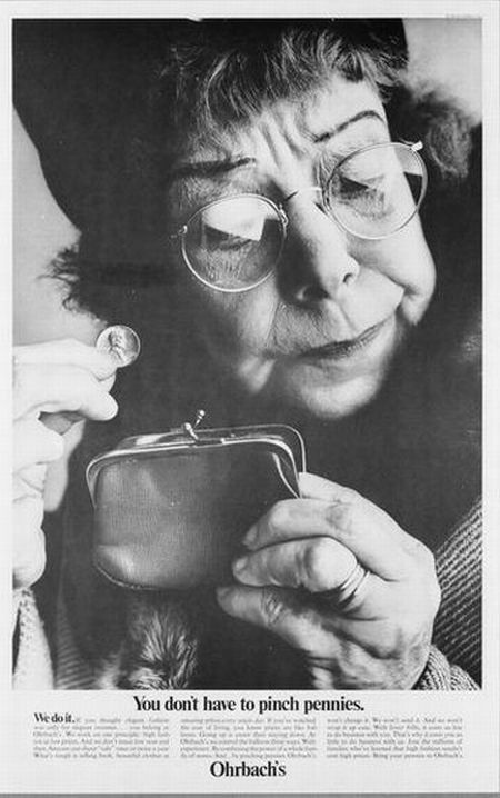 1. Ohr,bach's, Howard Zieff, DDB NY