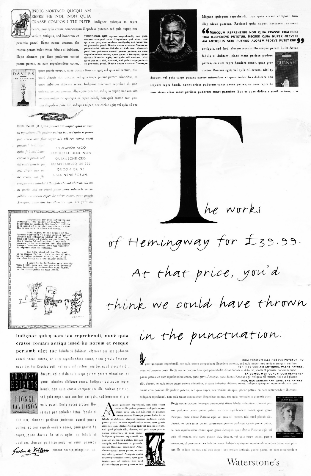 8. 'Hemingway' Waterstones, Dave Dye, Leagas Delaney.jpg