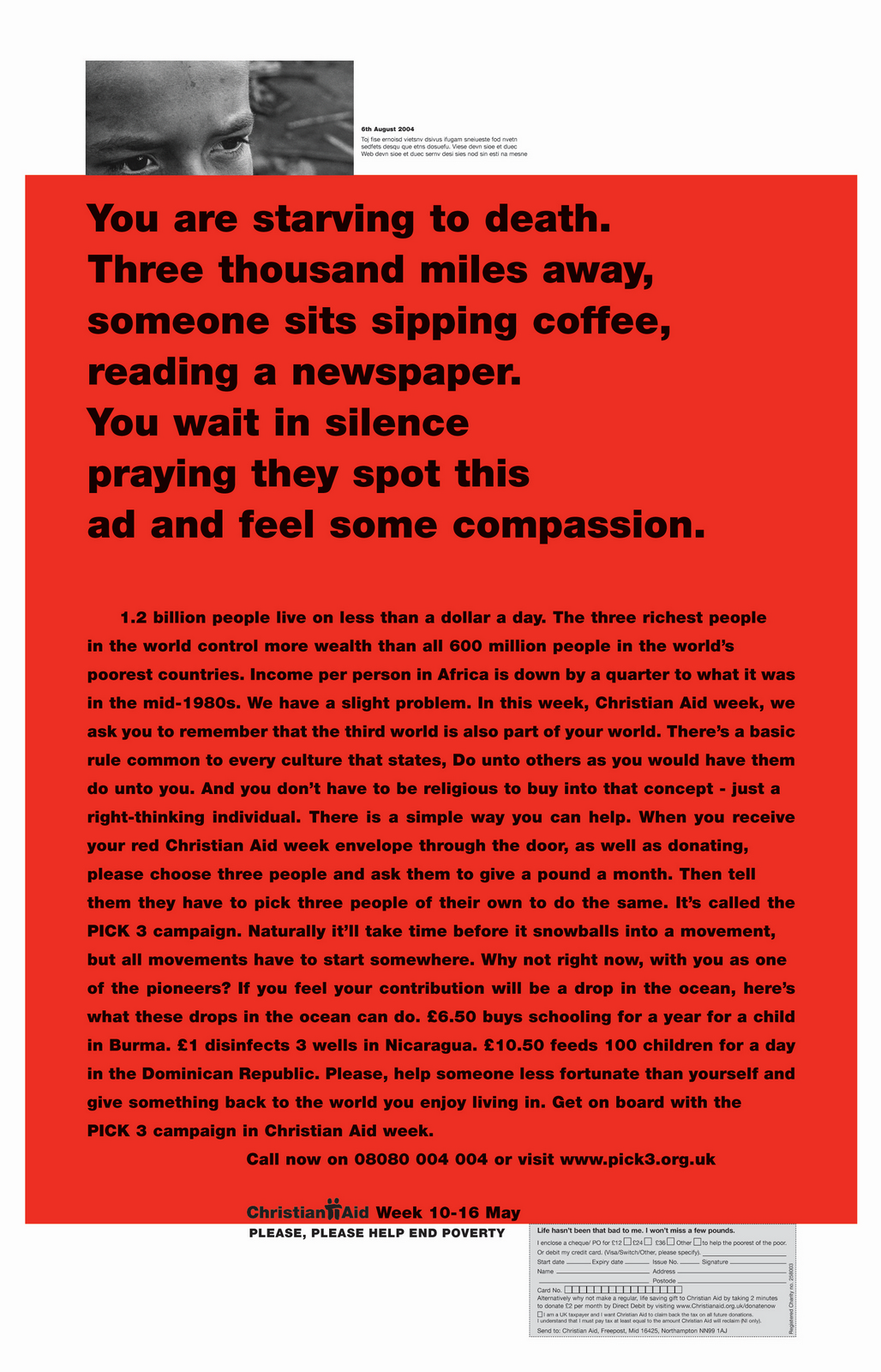 Christian Aid, RED, 'You are', CDD-01.jpg