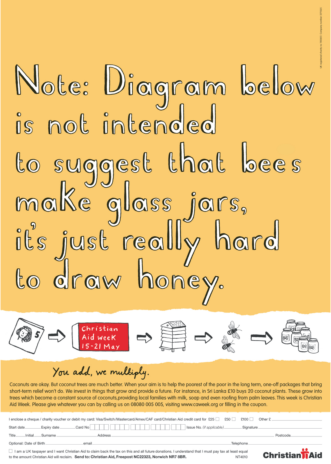 'Bees' Christian Aid:Dave Dye, CDD