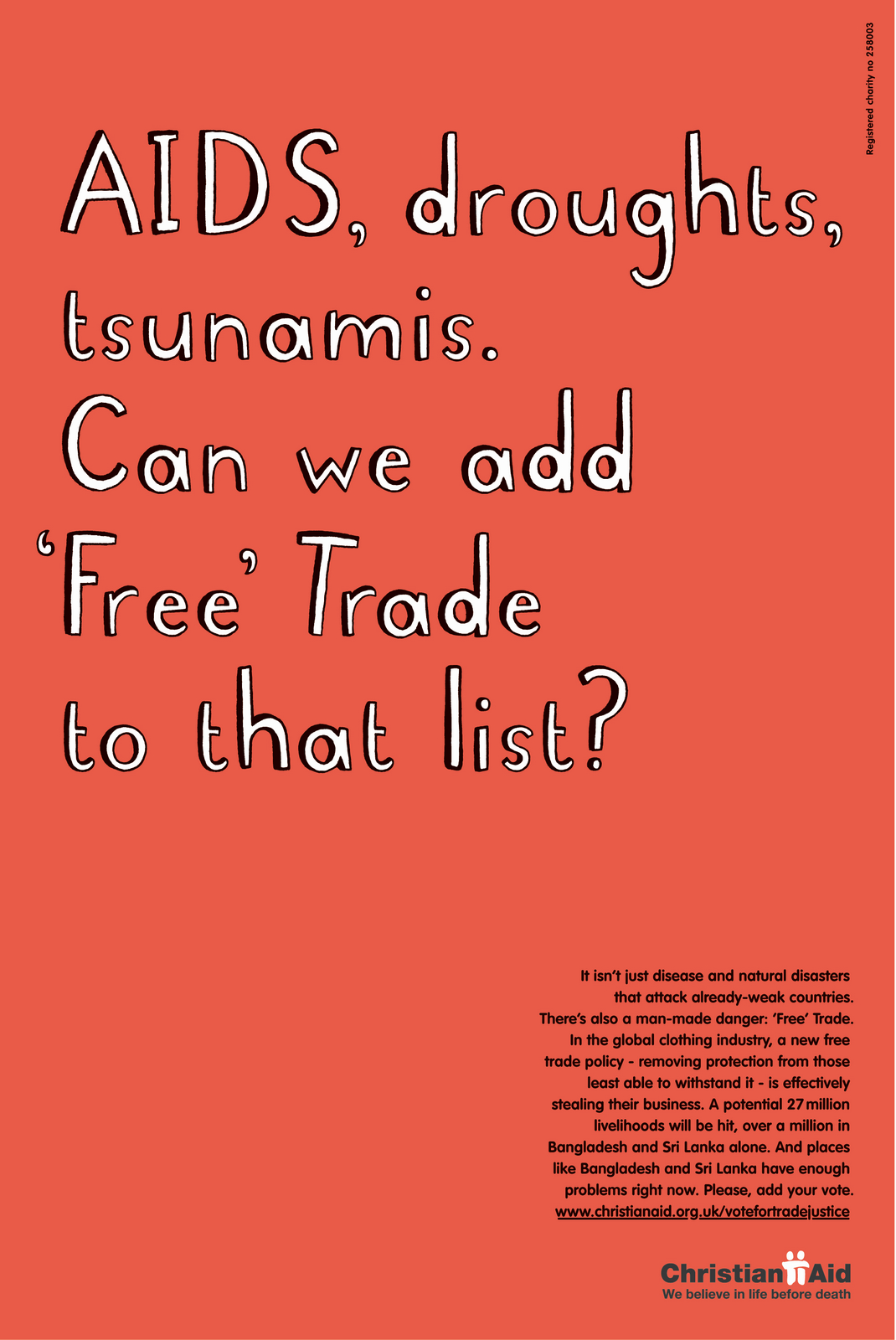 Christian Aid, 'Free Trade'. CDD