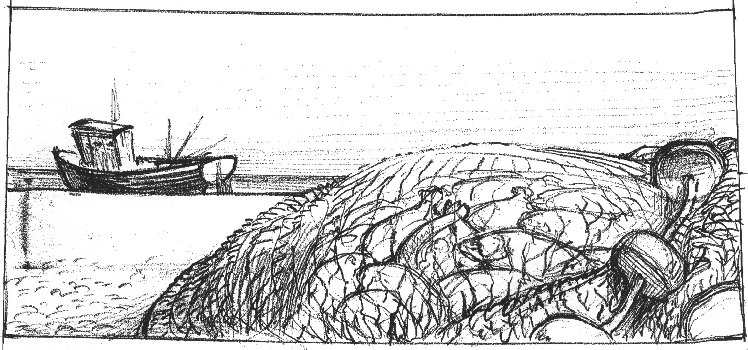 Adnams 'Nets' Pencil Rough