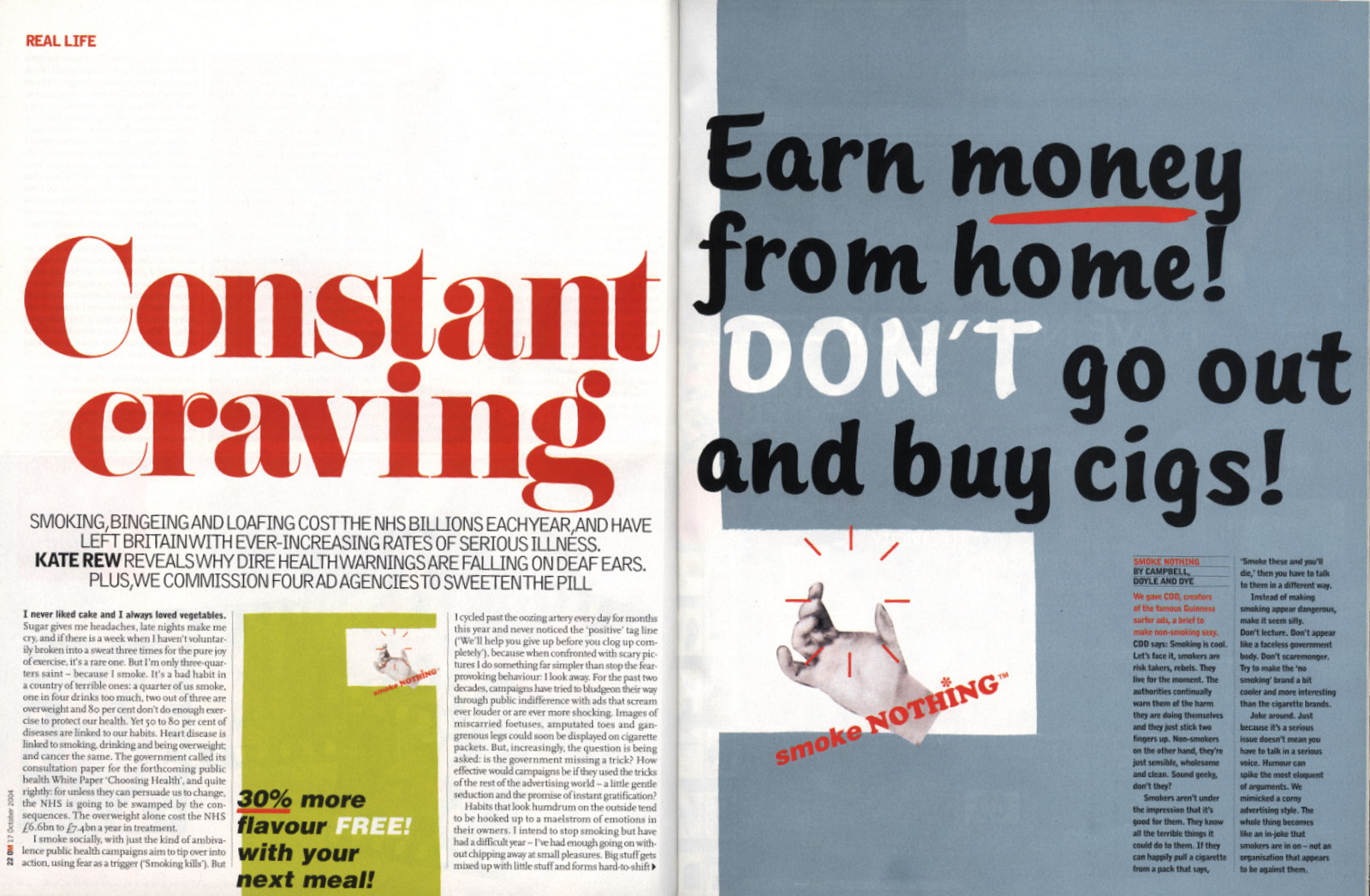 The Observer:Advertising: CDD: Smoking