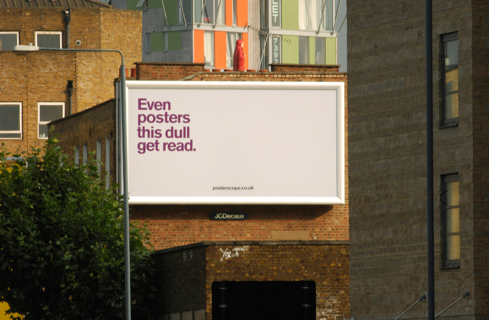 'Even Poster This Dull' Posterscope, Dave Dye, DHM