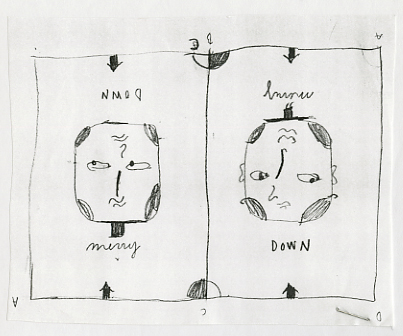 Merrydown, Sara Fanelli, Rough. %22Down%22-01