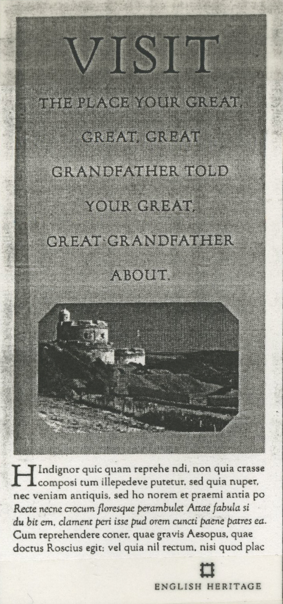 English Heritage, 'VISIT', rough, Leagas Delaney-01.jpg