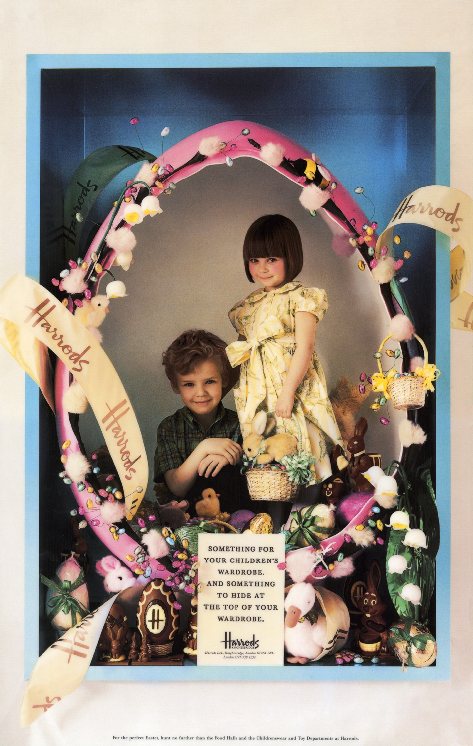 Something for your childrens wardrobe_Harrods Press Ad
