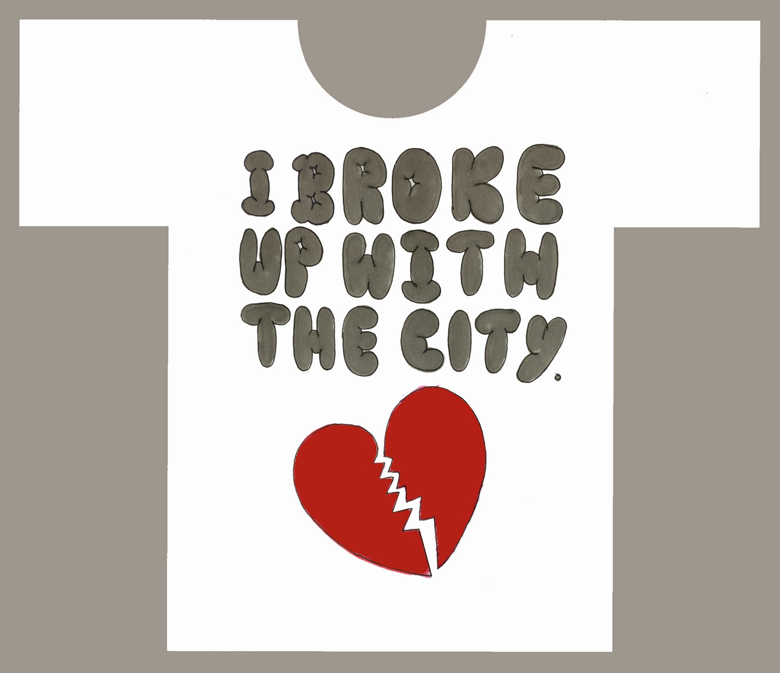 'I BROKE UP' Howies T-Shirt, DHM.jpg