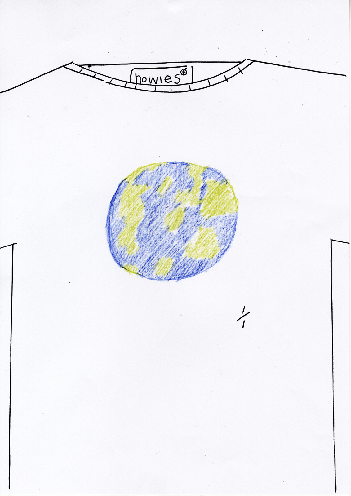 1. '1:1-world' Howies T-Shirt, DHM