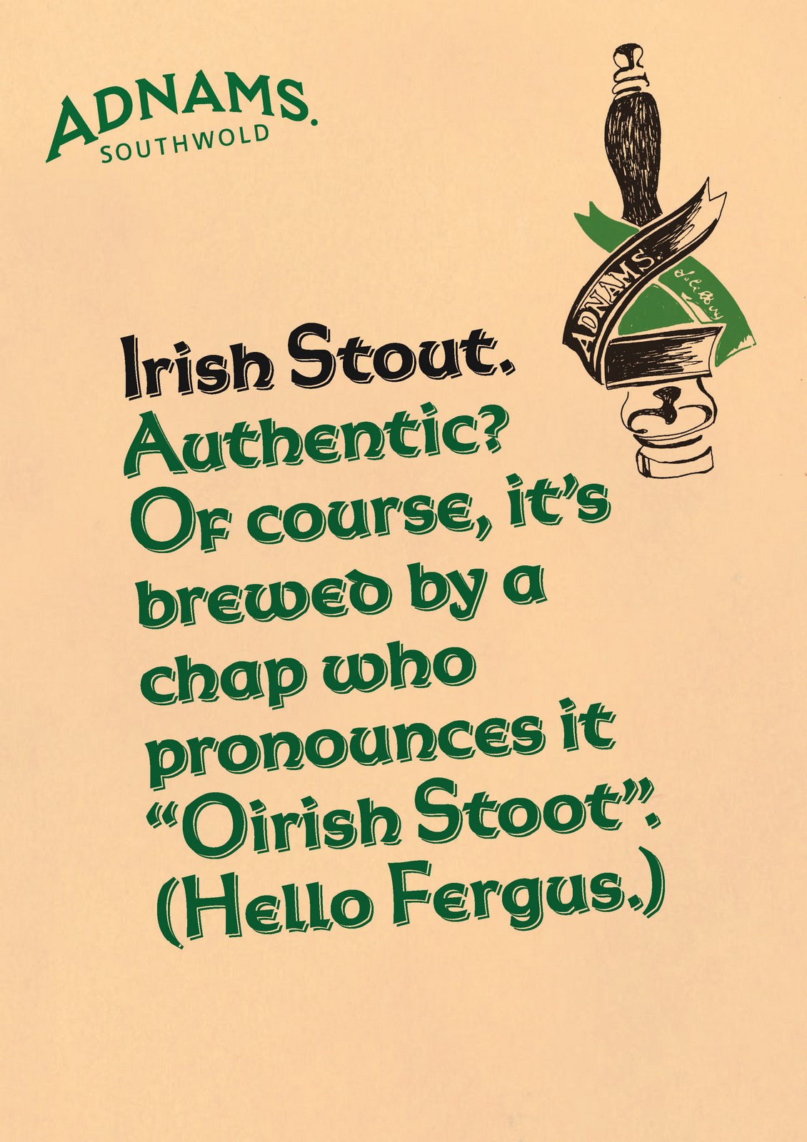 'Authentic? Of Course' Irish Stout, Adnams.jpg
