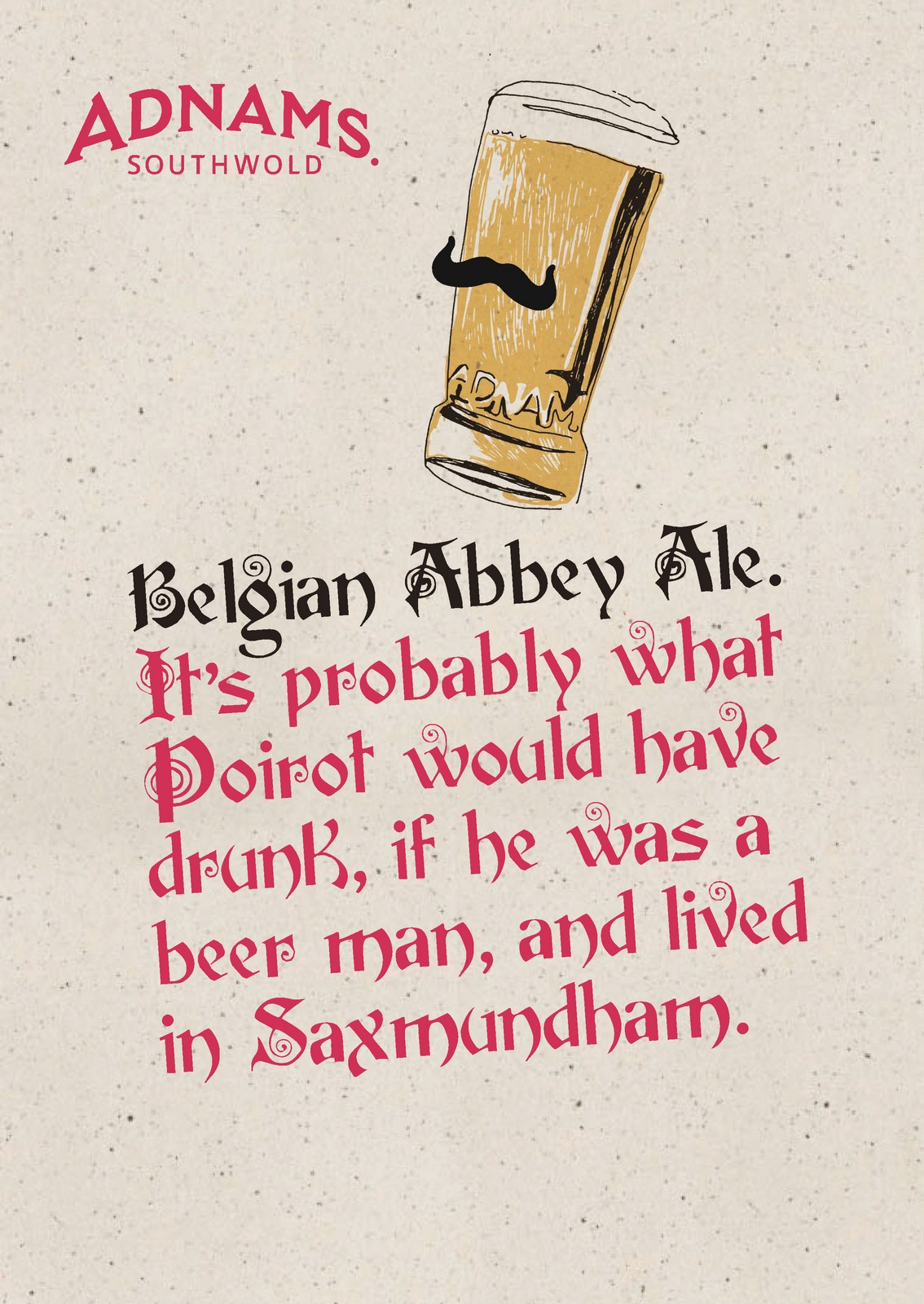 'It's Probably What' Belgian Abbey Ale, Adnams