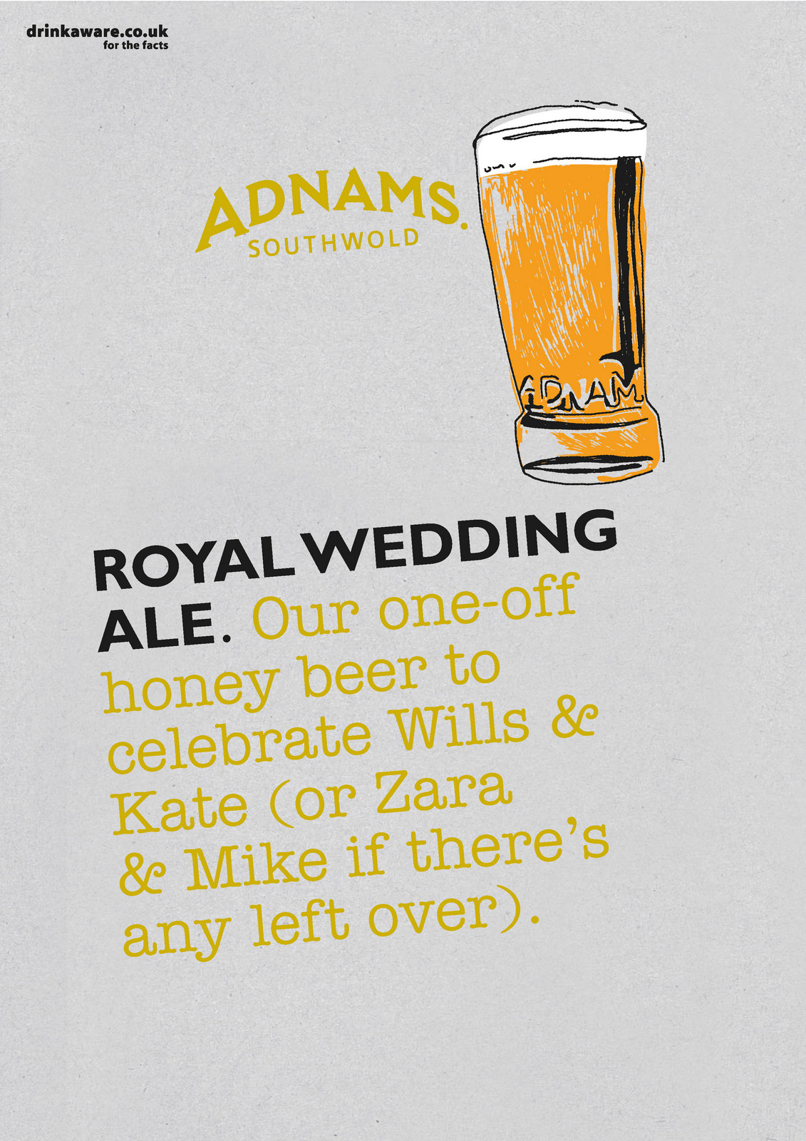 'Our One-Off' Royal Wedding Ale, Adnams.jpg