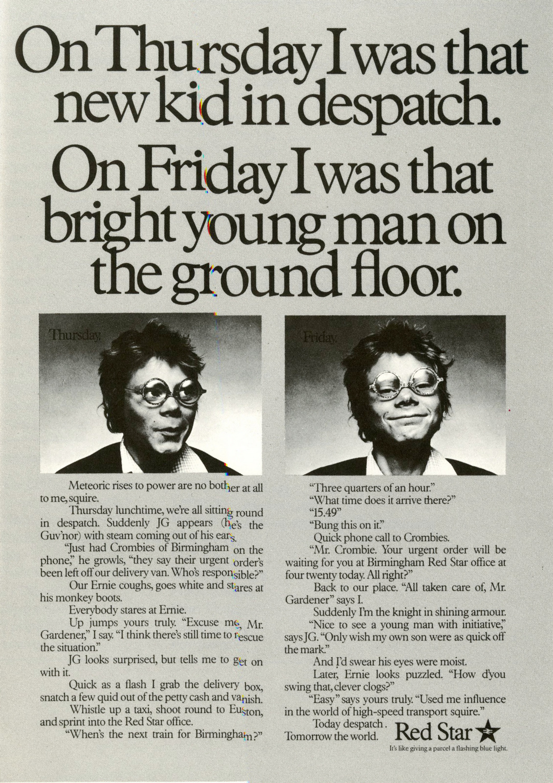 Paul Arden, Red Star 'Promotion'-01