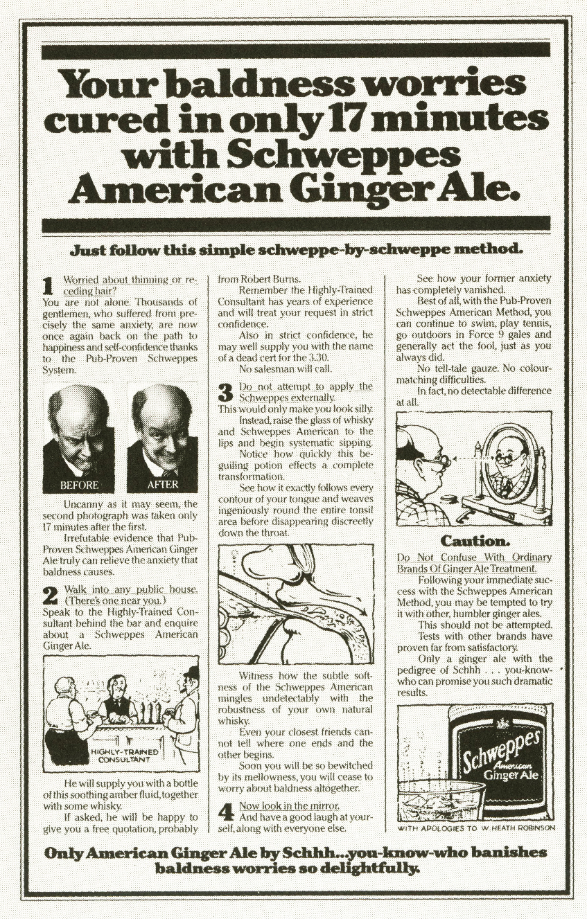 Jeff Stark, Scweppes 'Baldness', Saatchi's-01