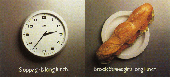 Paul Arden, Brook Street'Lunch'-01
