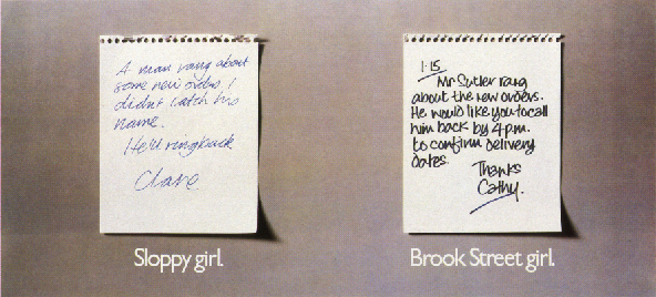 Paul Arden, Brook Street 'Note'-01