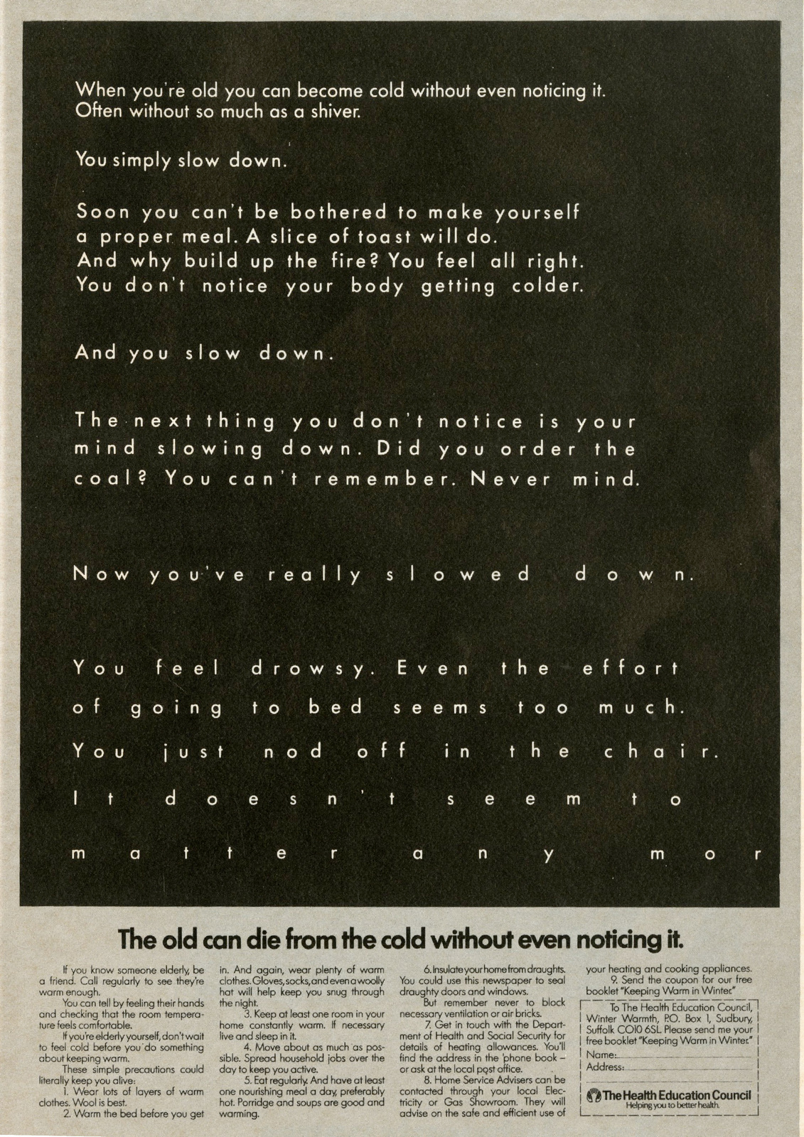 Paul Arden, HEA 'The Old'-01