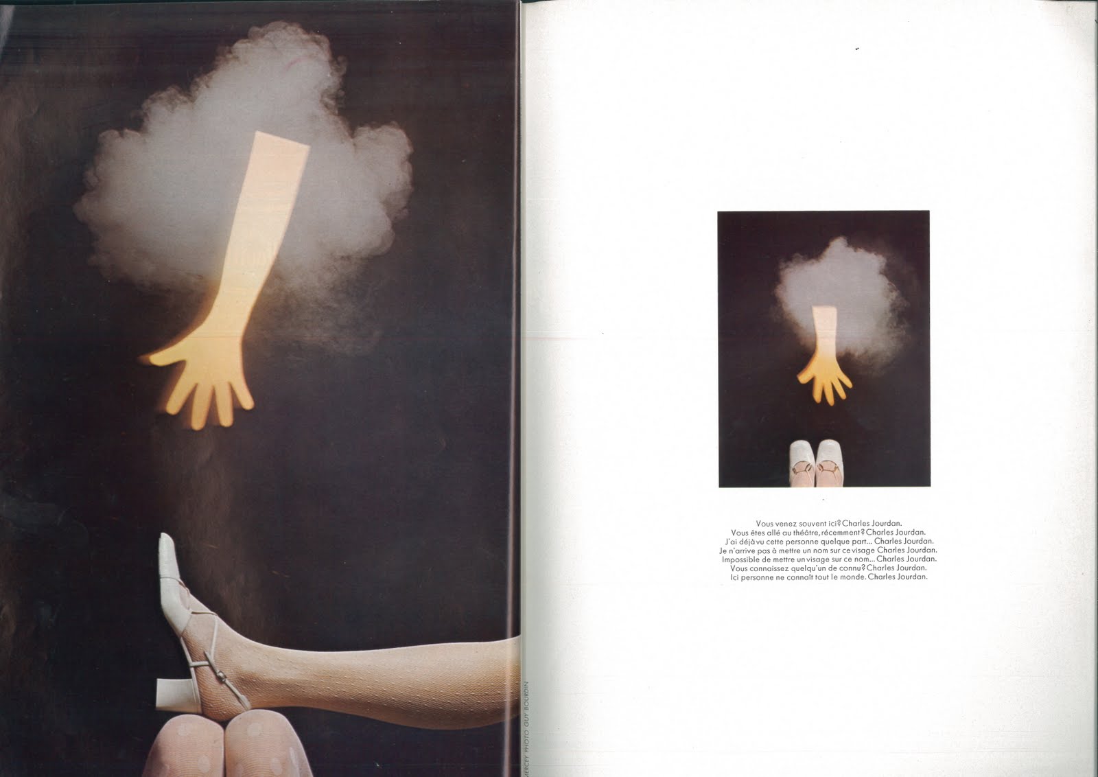 'Glove' Charles Jourdan, Guy Bourdain, 1967