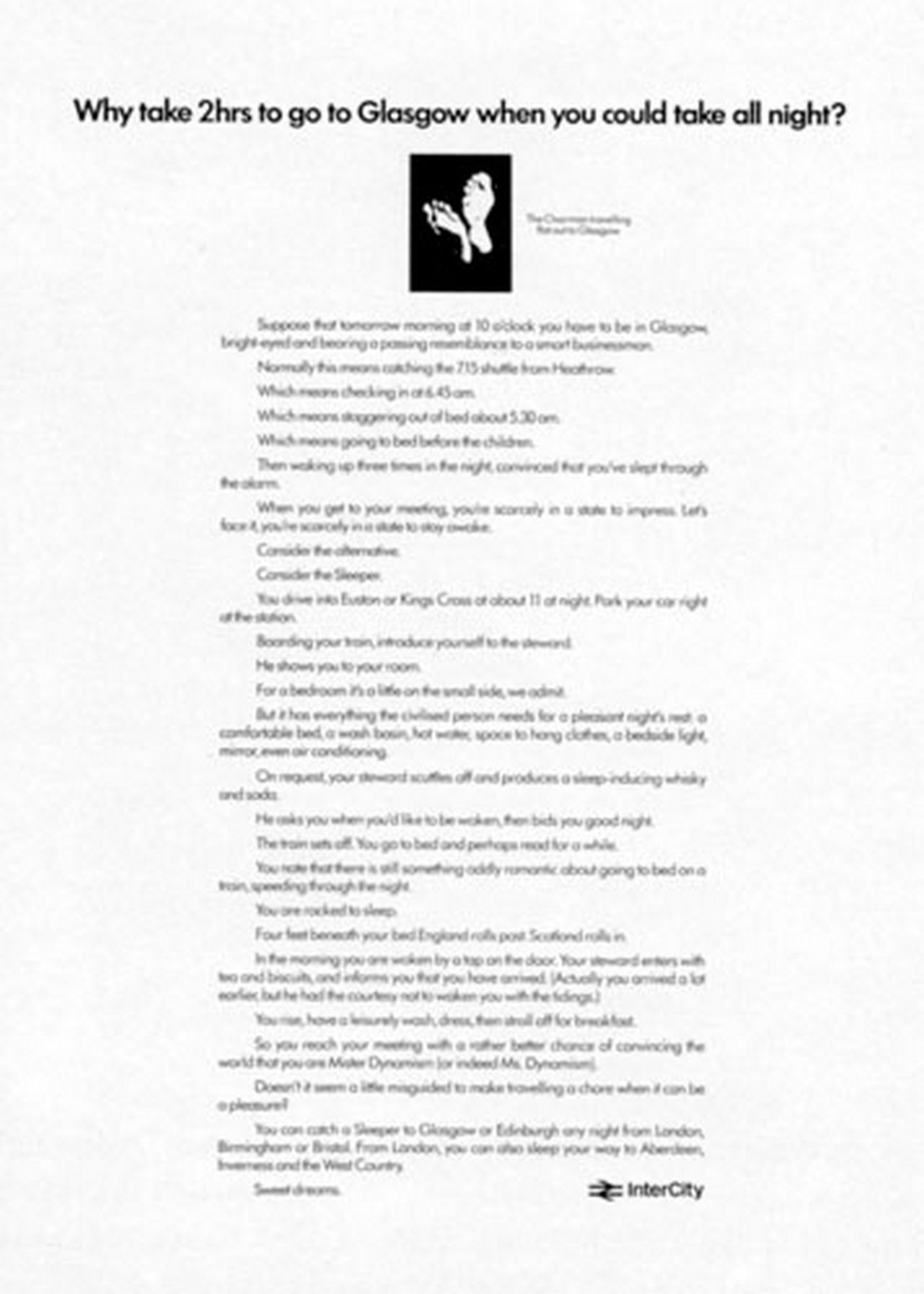 Paul Arden Inter City 'Sleep'