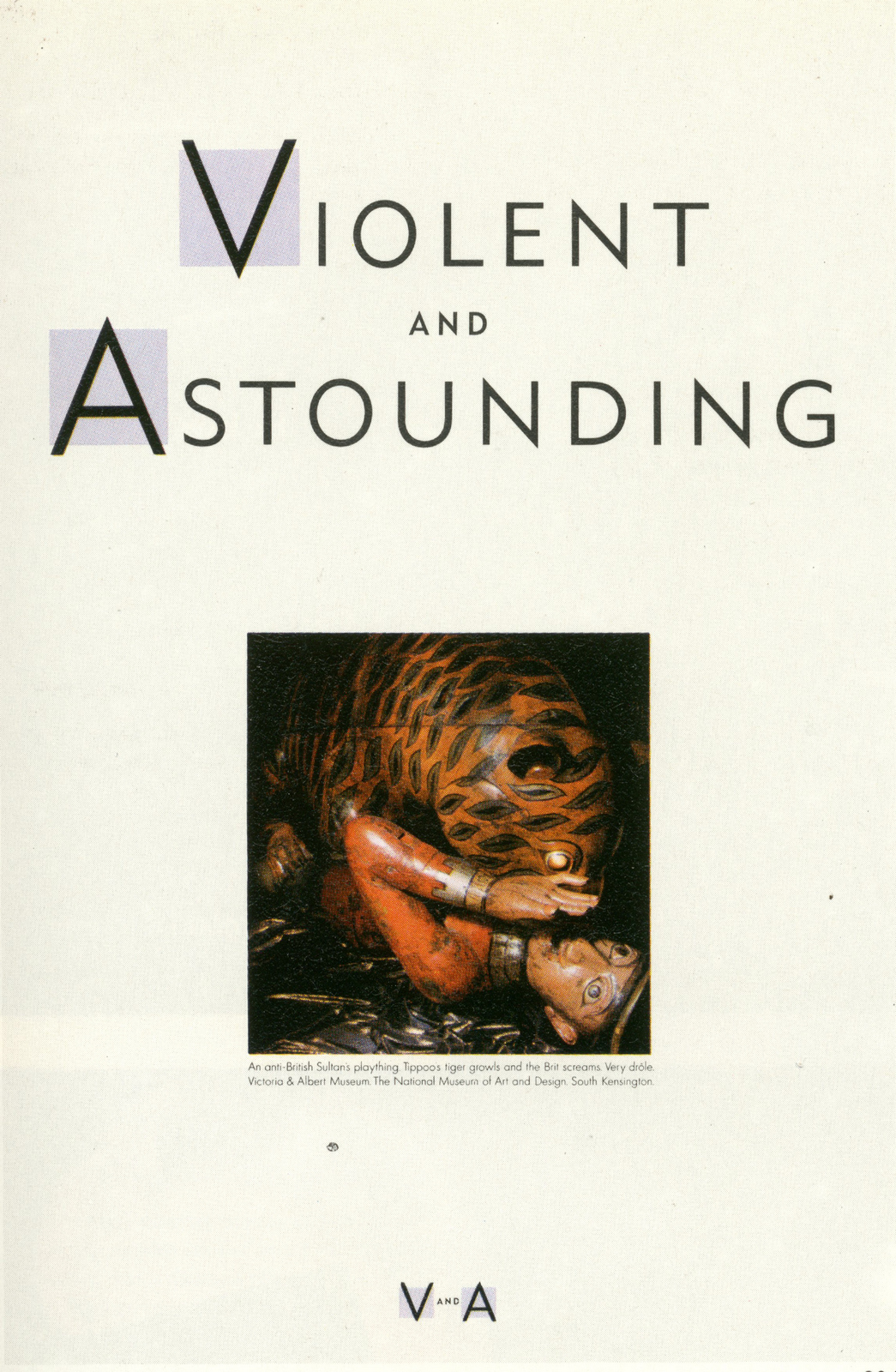 V&A, Paul Arden:Jeff Stark