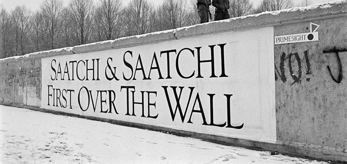 Paul Arden, 'Saatch & Saatchi First Over The Wall
