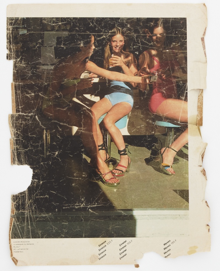 'Girls In Shade' Charles Jourdan, Guy Bourdain,