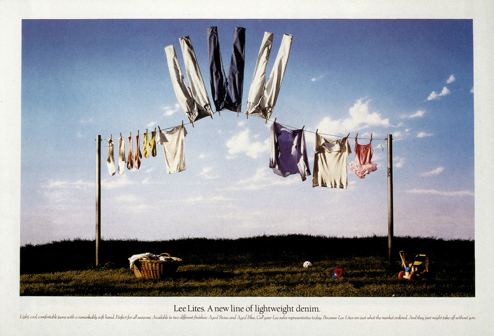 Fallon McElligott, Lee Lite 'Washing Line'-01