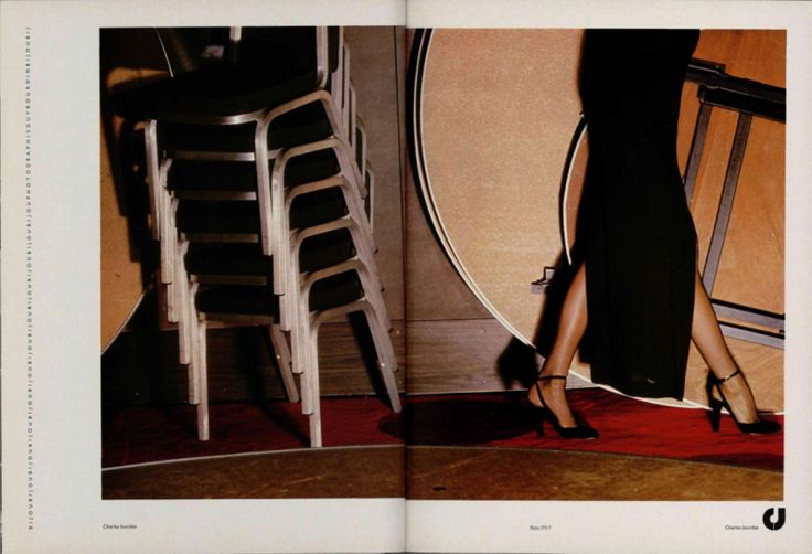 'chair Stack' Charles Jourdan, Guy Bourdain