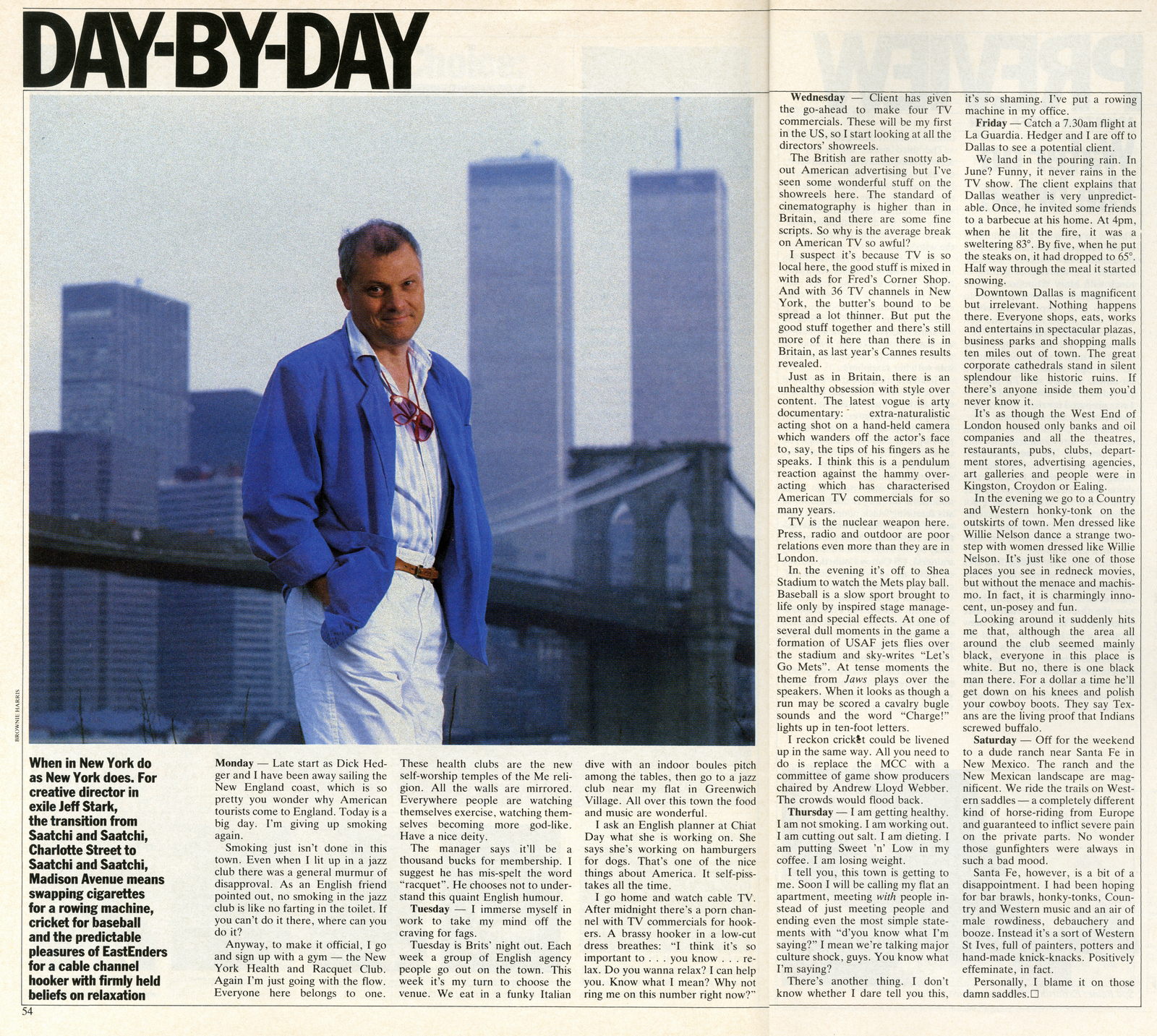 Jeff Stark, 'Day By Day', Direction-01