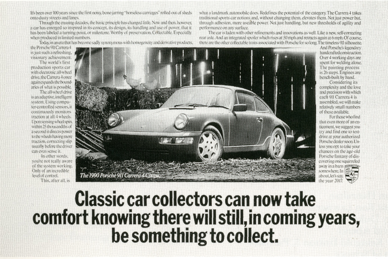 Fallon McElligott, Porsche Collect'-01